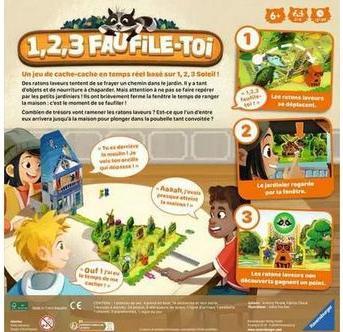 Actual product image Ravensburger 1,2,3 Faufile-toi (French)