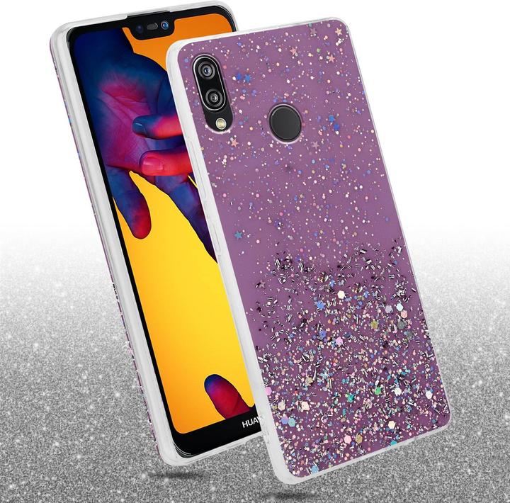 Produktbild Cadorabo TPU Cover funkelnder Glitter (Huawei Nova 3E)
