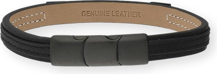 Actual product image Carat Men's Classic (22 cm, Stainless steel/leather)