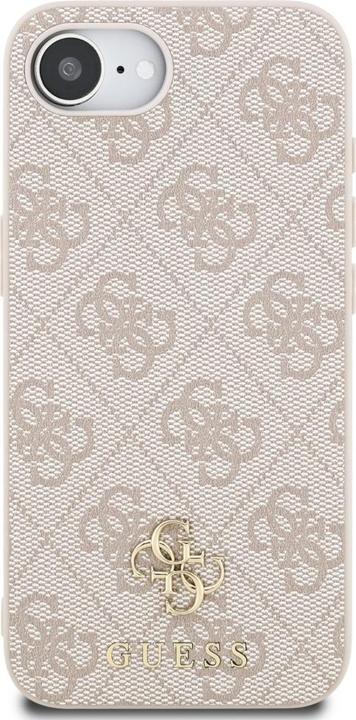 Produktbild Guess HC PU 4G Small 4G Classic Case für Apple iPhone 16e - pink (Apple iPhone 16e)