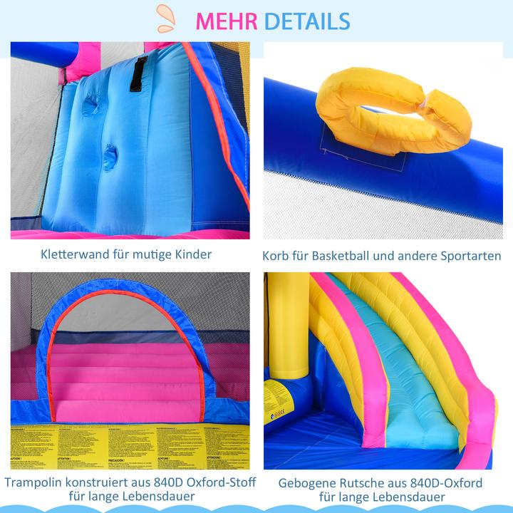 Actual product image Outsunny Children's bouncy castle