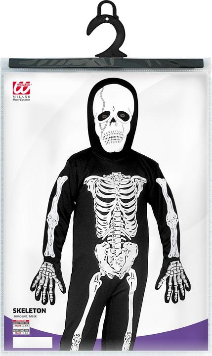 Actual product image Widmann Costume skeleton (104, 110)