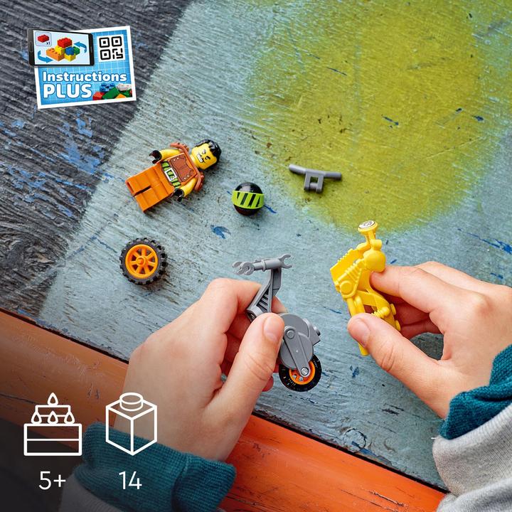Actual product image LEGO Power stunt bike (60297, LEGO City)