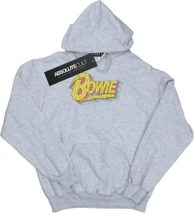 Produktbild David Bowie Moonlight 90s Logo Kapuzenpullover Jungen (140, 146)