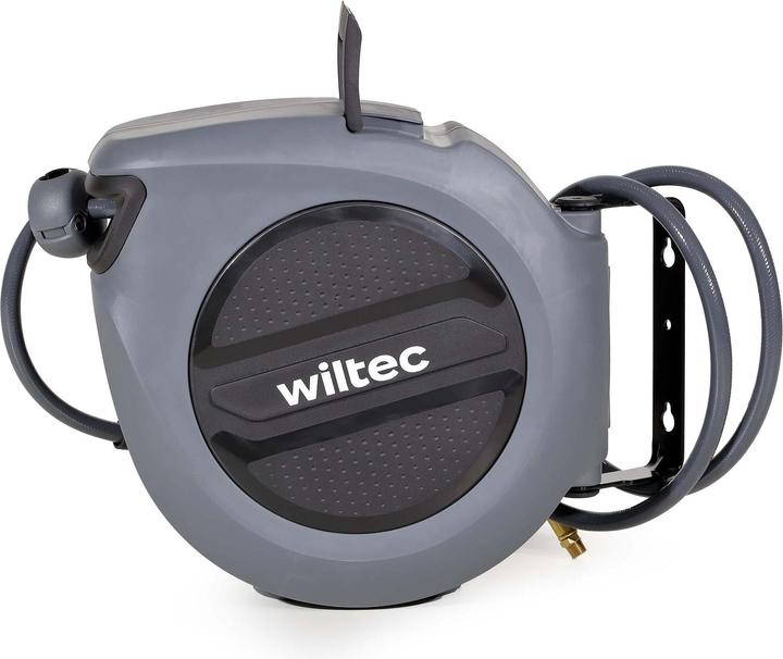 Actual product image Wiltec Compressed air hose reel 20m compressed air hose reel 17 bar reel
