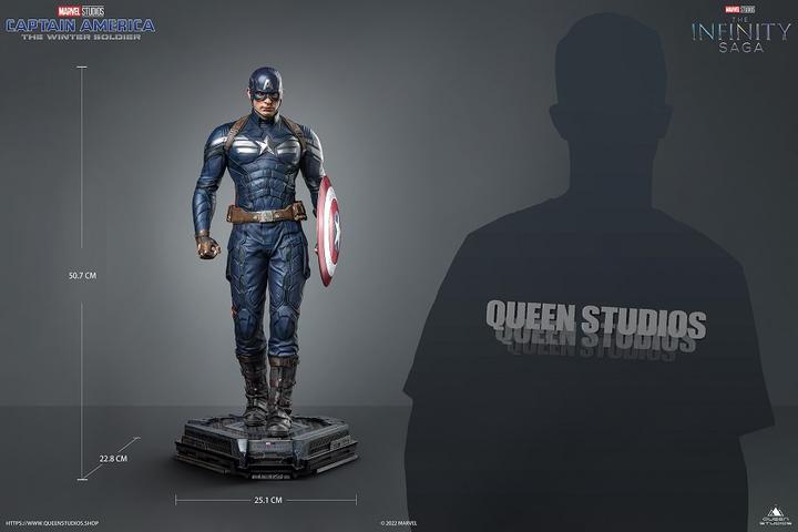 Image du produit Queen Studios Captain America - Le Soldat de l'Hiver "Captain America" Statue 1/4
