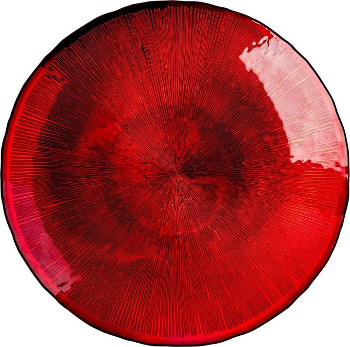 Image du produit The DRH Collection Bol en verre rouge Crimson Comet