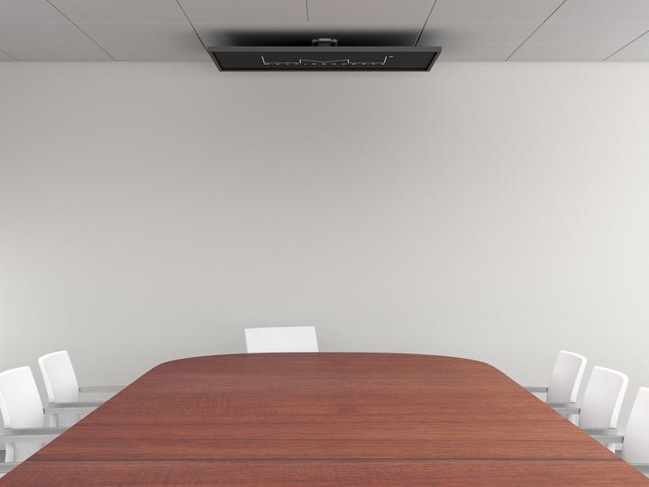 Produktbild Multibrackets Deckenhalter 32" - 70", motorisiert, schwarz (Decke, 70", 35 kg)