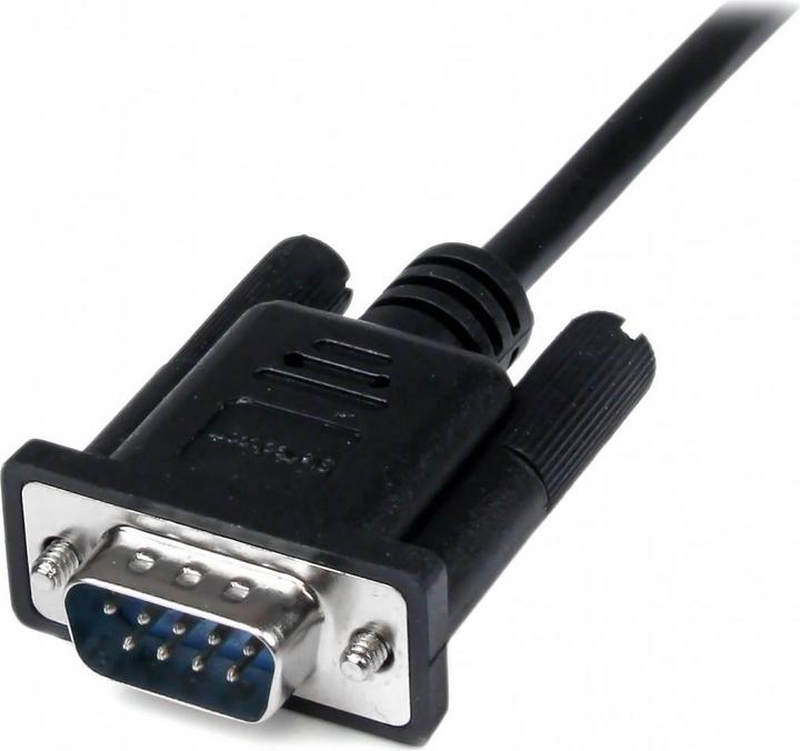Produktbild StarTech 1m Black Db9 Null Modem Cable (1 m)
