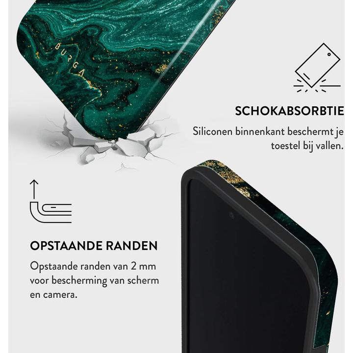 Immagine prodotto Burga Tough MagSafe Case Apple iPhone 16e - Emerald Pool (Apple iPhone 16e)