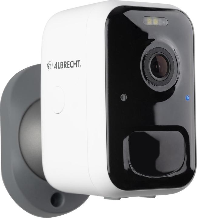 Produktbild Albrecht Home SC 100 WLAN Überwachungskamera, Full HD, Nachtsicht, IP65 wasserdi IP65 wasserdicht, B (1920 x 1080 Pixels)