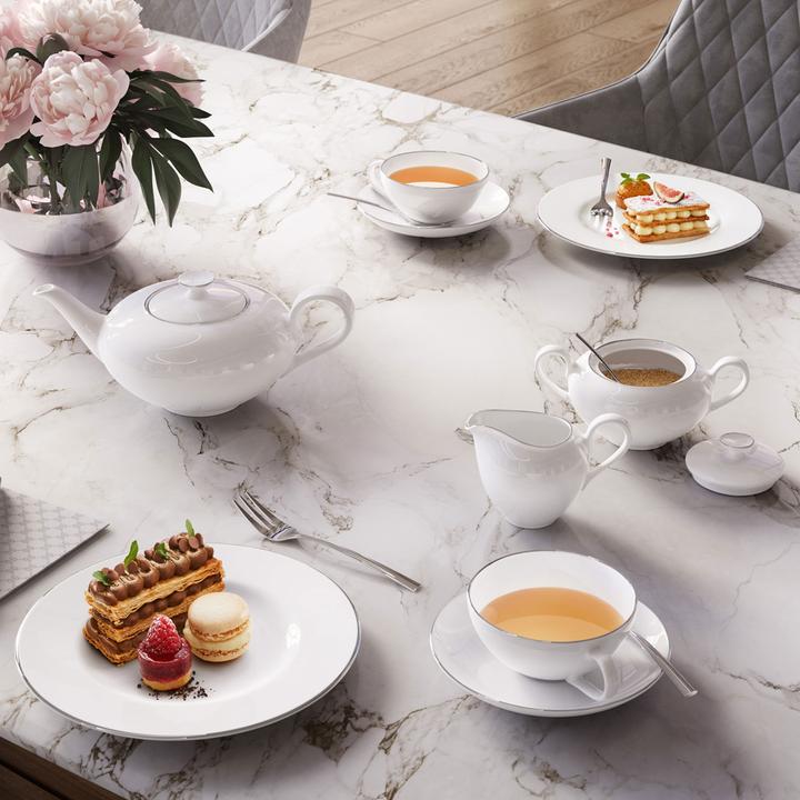 Actual product image Villeroy & Boch Anmut Platinum No.1 Coffee/Tea Saucer (210 ml, 1 x)