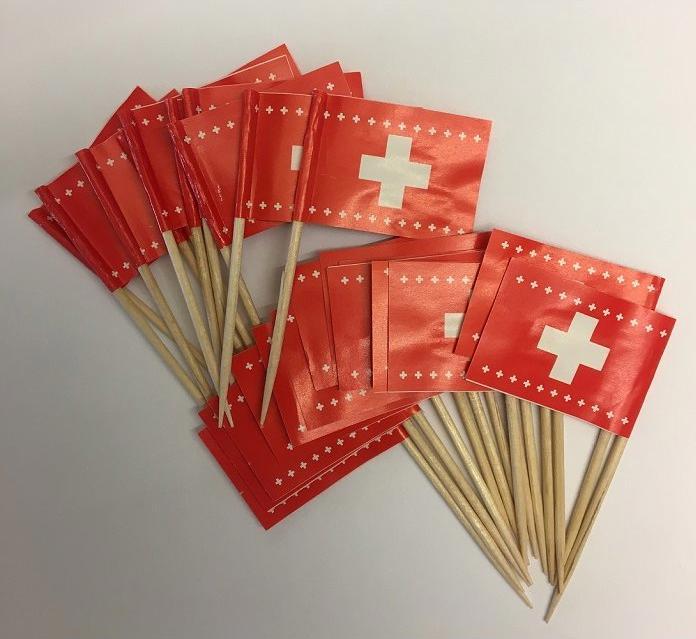 Actual product image Weco CH-Fähnli 30 pcs.