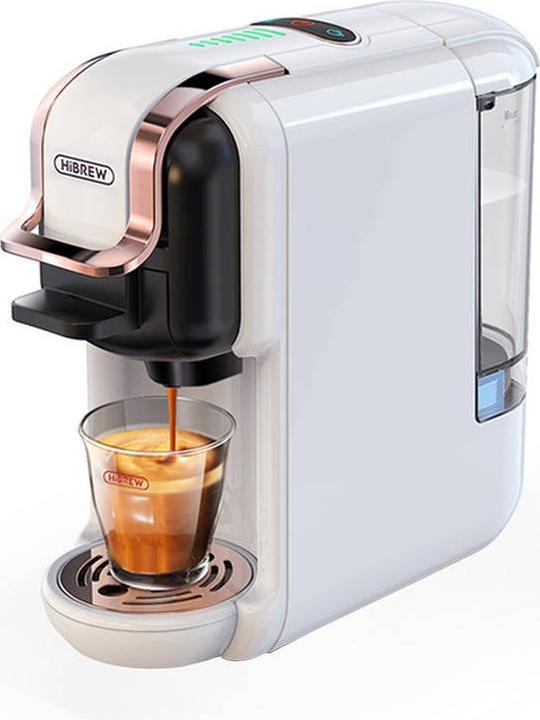 HiBREW Machine à café à capsule 5 en 1 H2B (blanc) (NESCAFÉ Dolce Gusto)