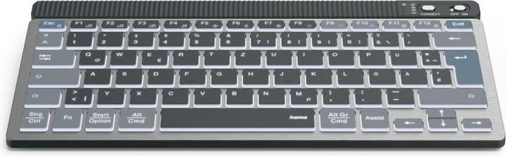 Produktbild Hama WK-700 Tastatur kabellos grau (DE, Kabellos)