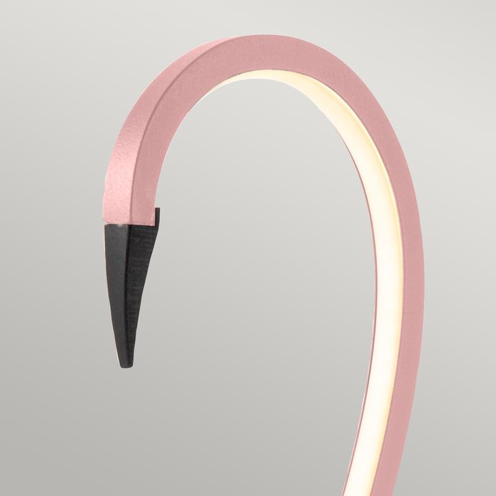 Actual product image Elstead Lighting Elstead Flamingo LED table lamp Pink 6W warm white FLAMINGO-TL-PNK (420 lm)