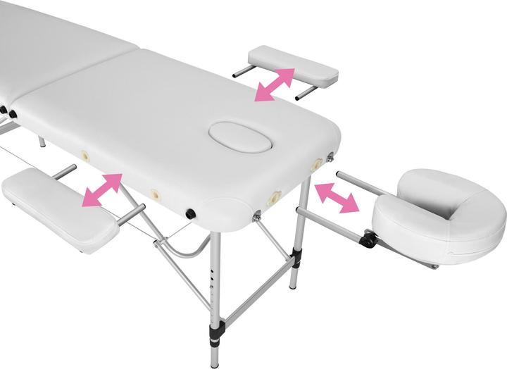 Image du produit tectake Table de massage 2 zones