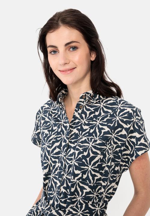 Produktbild Camel Active Hemdblusenkleid im Allover-Print (L)