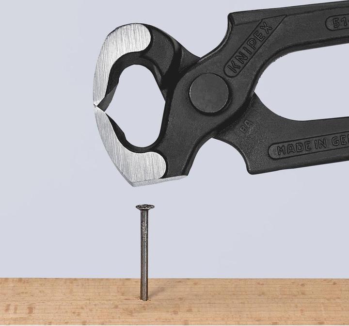 Actual product image Knipex Hammerhead Style Carpenters' Pincers (210 mm)