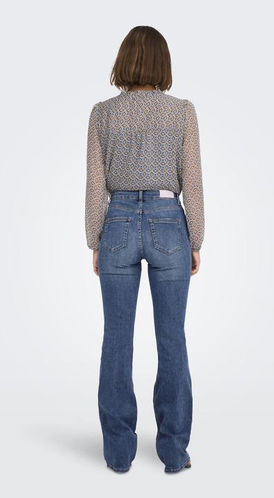 Actual product image Only Flared mid waist jeans Flared fit jeans (30)