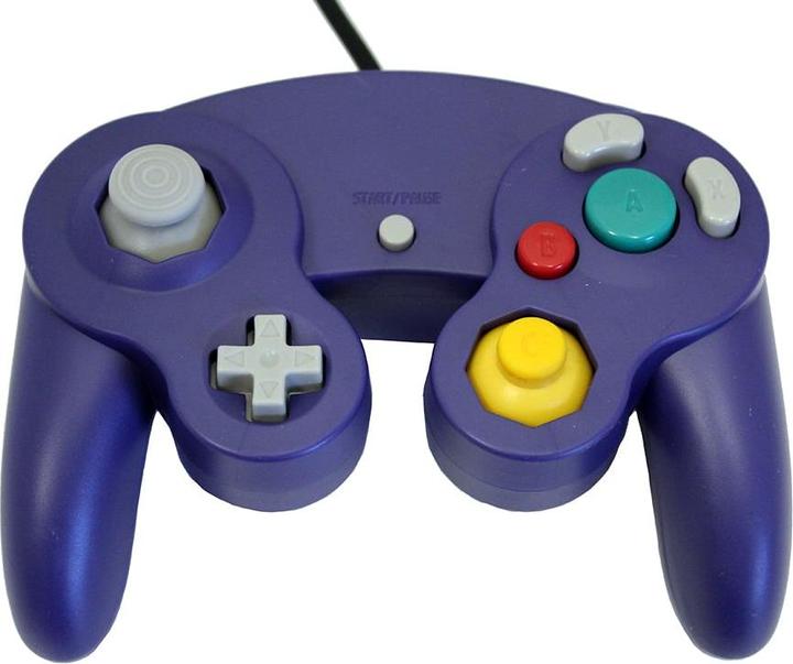 retro-bit Gamecube Controller Purple USB for PC... (PC)