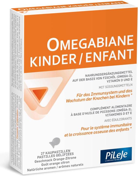 Image du produit Omegabiane Enfant past croquer (27 pièce(s), Cachets, 51 g)