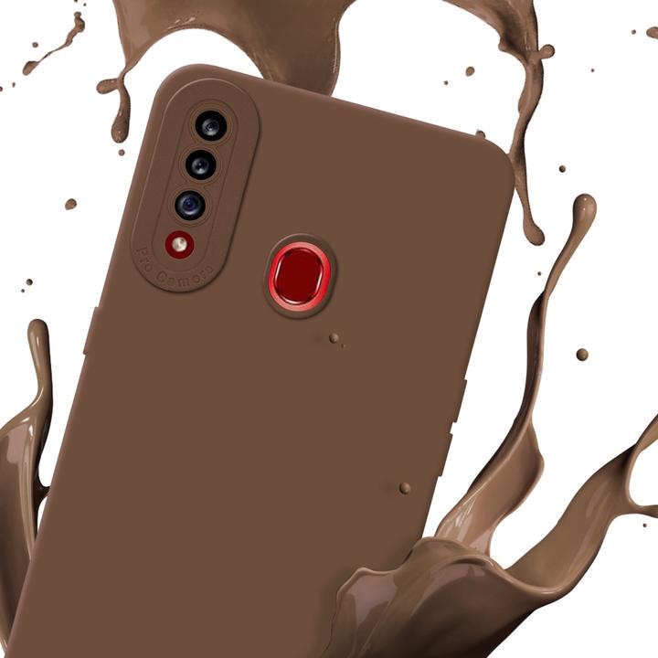 Actual product image Cadorabo Case for Samsung Galaxy A20s in TPU Fluid LM162 Style (Samsung Galaxy A20s)