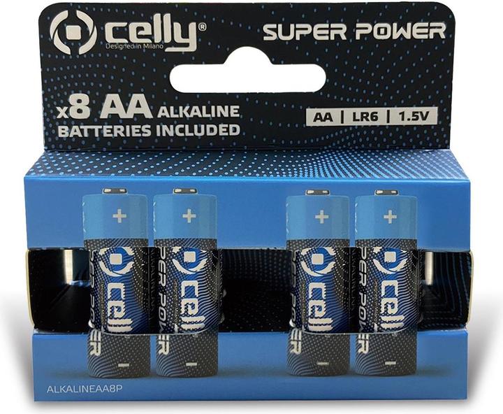 Image du produit Celly Piles Alcalines (4 pcs, AA, 2200 mAh)