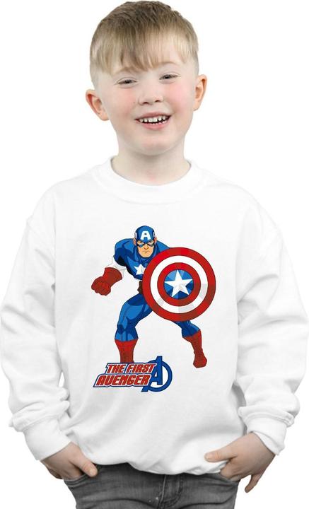 Captain America The First Avenger Sweatshirt Jungen