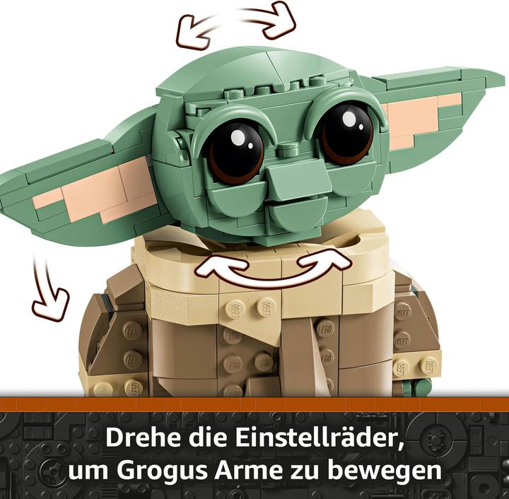 Produktbild LEGO Grogu in seiner Repulsorwiege (75403, LEGO Star Wars)