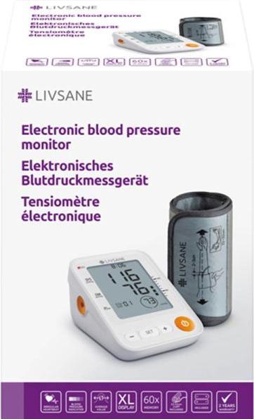 Produktbild Livsane elektronisches Blutdruckmessgerät (Blutdruckmessgerät Oberarm)