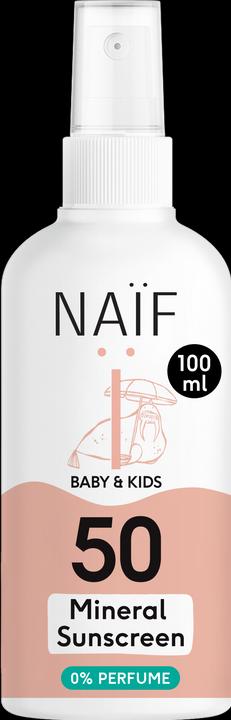 Naïf Mineral Sun Spray (Sonnenspray, SPF 50, 100 ml, 133 g)