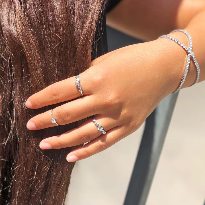 Produktbild Candy Ring Cara, 925 Sterling Silber (54, 925 Silber)