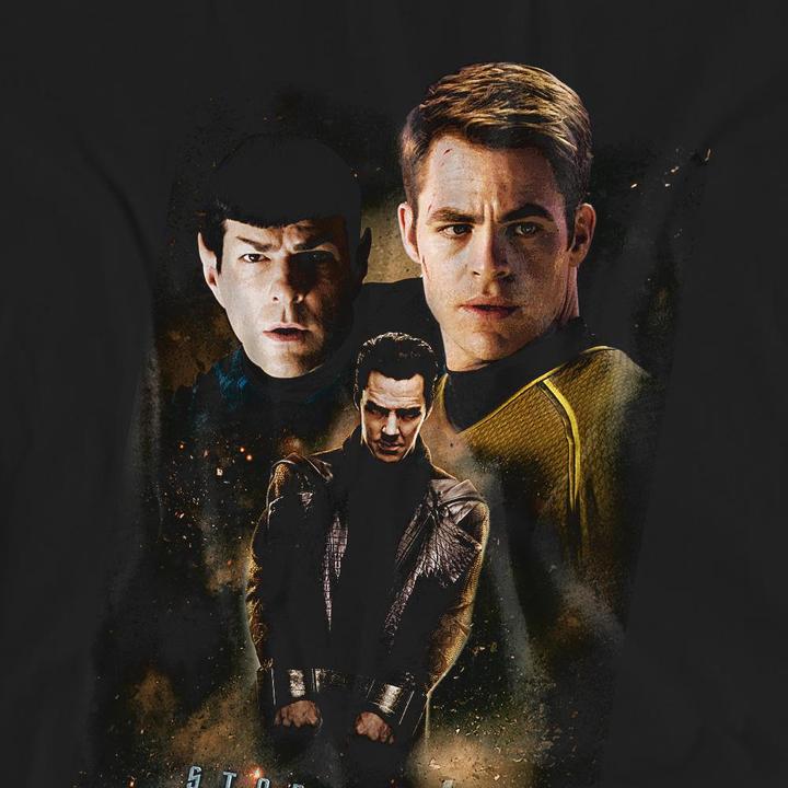 Actual product image Star Trek: Into Darkness Unisex Adult Aftermath T-Shirt (M)