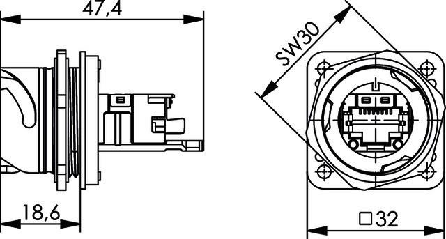 Image du produit Telegärtner STX V1 Jeu de brides