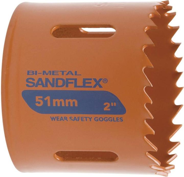 Bahco Sandflex Bimetall-Lochsäge für Metall/Holzplatten/Kunststoff 105 mm - Kartonverpackung (105 mm)