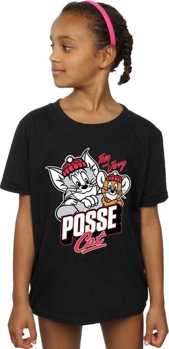 Image du produit Tom & Jerry - T-shirt POSSE CAT - Fille (140, 146)