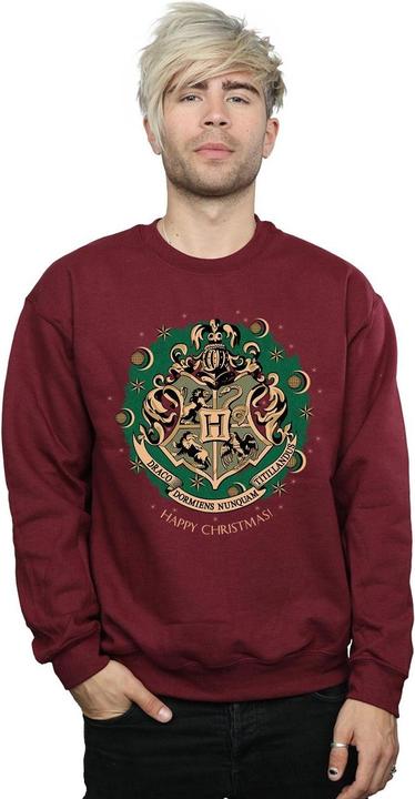 Actual product image Mens Christmas Wreath Sweatshirt (L)