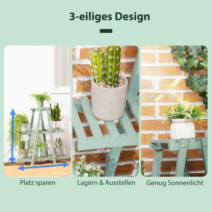 Actual product image Outsunny Plant stand with 3 steps