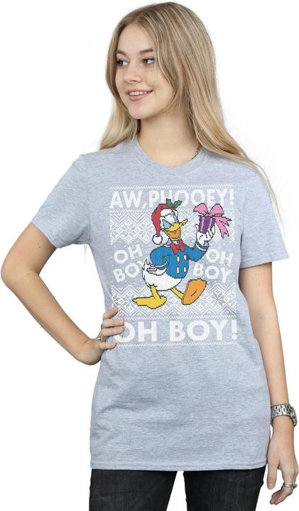 Produktbild Disney Donald Duck Christmas Fair Isle TShirt (XL)