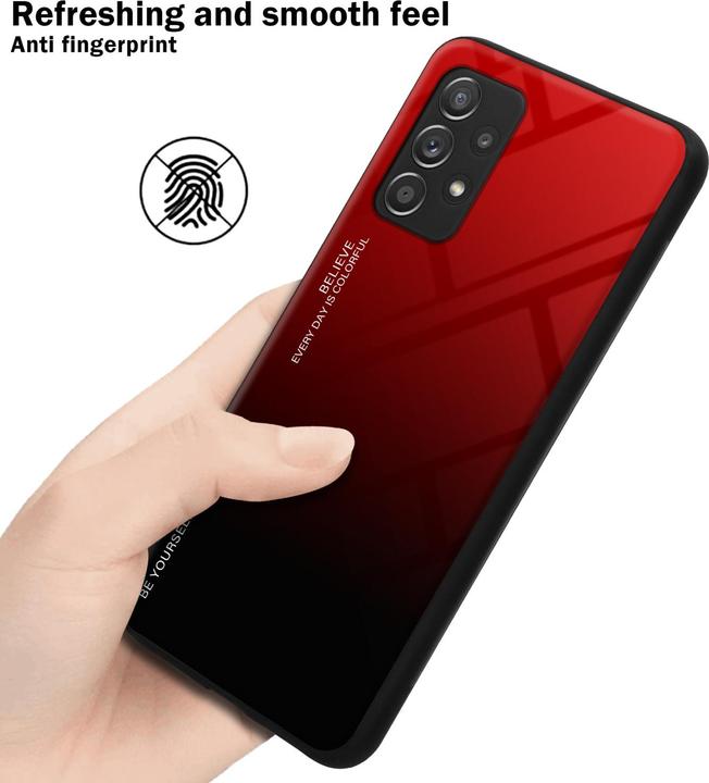 Immagine prodotto Cadorabo Manicotto per vetro in TPU a 2 colori (Samsung Galaxy A52, Samsung Galaxy A52 5G, Samsung Galaxy A52s 5G)