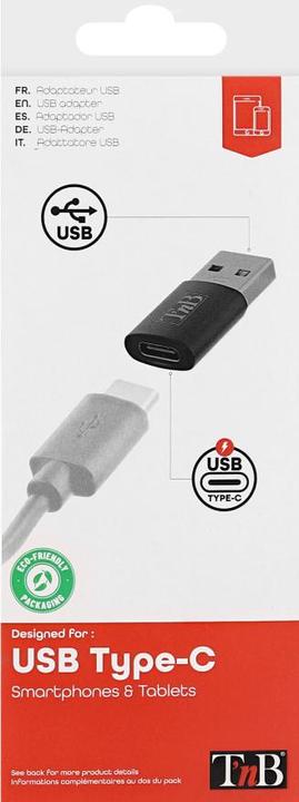 Actual product image T'nB USB-A/USB-C adapter (USB 3.0)