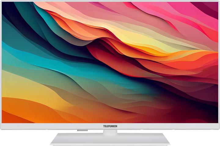 Actual product image Telefunken XF32N750M-W TV 32 inch Full HD LED TV with triple tuner, white (32", LED, Full HD, 2024)