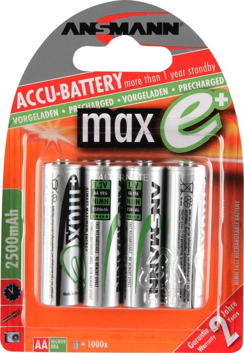 Ansmann AA (4 pcs., AA, 2400 mAh)