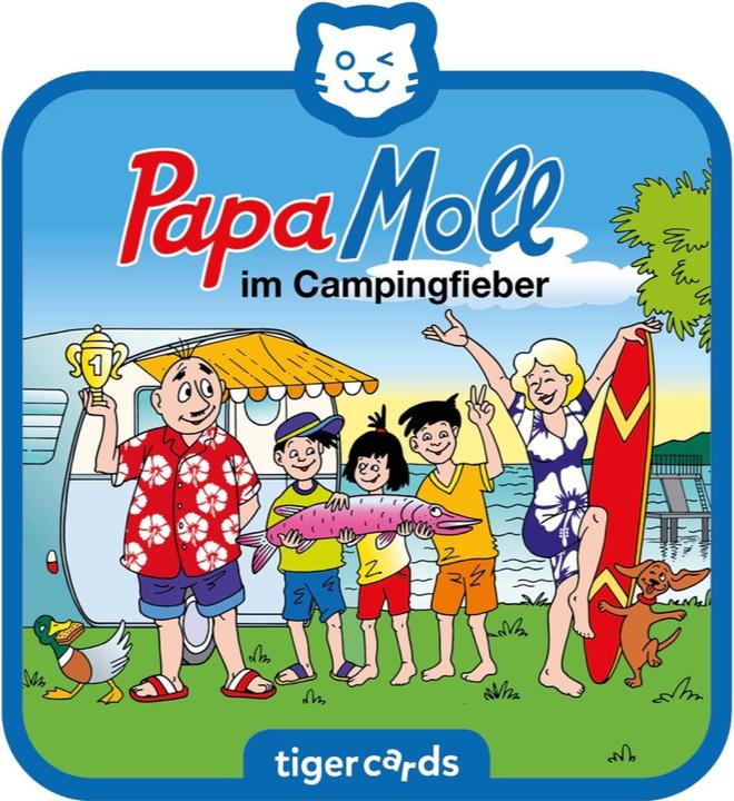 Actual product image Tigermedia tigercard - Papa Moll in camping fever (Swiss German)
