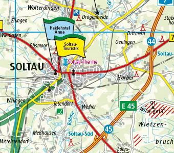 Produktbild PublicPress Motorradkarte Lüneburger Heide