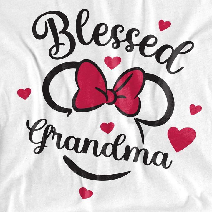 Produktbild Minnie Mouse Blessed Grandma TShirt (M)