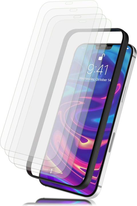 Immagine prodotto Nalia 4x vetro protettivo & 1x sagoma (4 Pezzo/i, Apple iPhone 12)