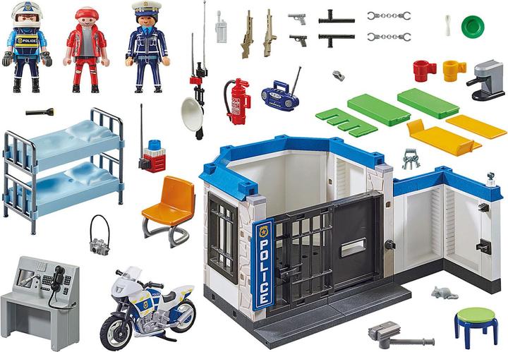 Image du produit Playmobil Police : évasion de prison (70568, Playmobil City Life)