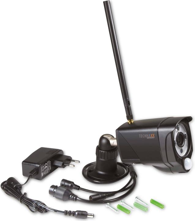 Immagine prodotto Technaxx TX-145 4881 WLAN, LAN, Wireless, Wired telecamera di sorveglianza IP 1-canale 1920 x 1080 pixel (1920 x 1080 Pixels)